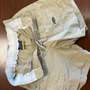 Mint condition Tan Aftco shorts